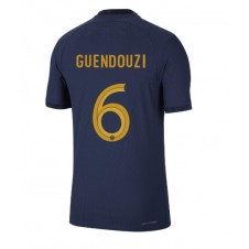 Frankrike Matteo Guendouzi #6 Hemmatröja VM 2022 Korta ärmar